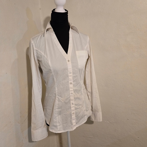 Express Tops - Express Essential Long Sleeve Blouse Size XS